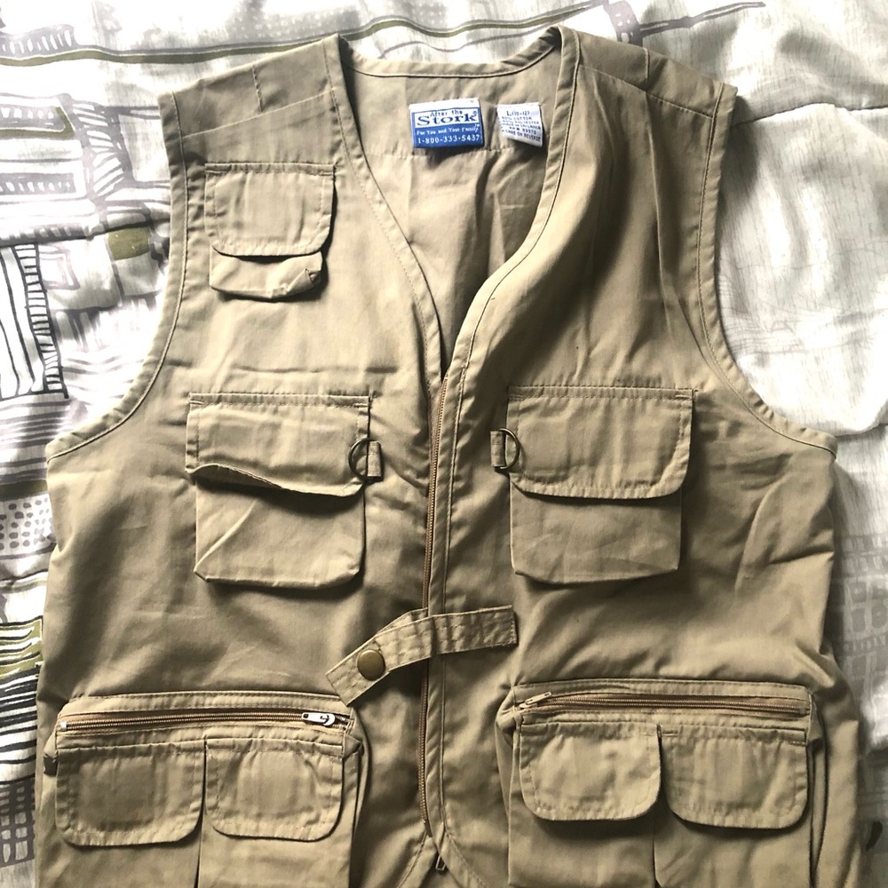 Tan Seasonal Safari Vest Costume